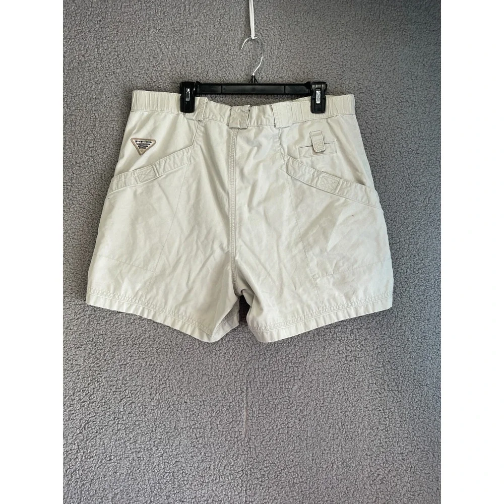 Columbia  Shorts‎  Mens Khaki Tan Large Swim Trunks Fishing